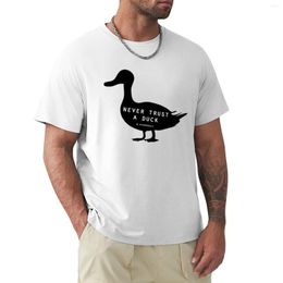 Men's Polos Never Trust A Duck - Will Herondale T-Shirt Anime Clothes T Shirt Men