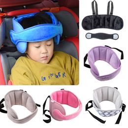 Pillows Children Travel Pillow Baby Head Fixed Sleeping Adjustable Kids Seat Supports Neck Safety Protection Pad Headrest 230828