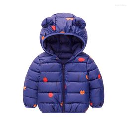 Down Coat Unisex Boys Jacket Thick CoatBrand 2023 Winter Parkas For Girl Hooded Children's Outerwear Windproof Girls Warm