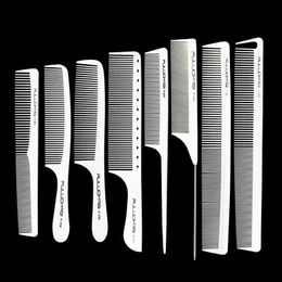 Hair Brushes SHARONDS Professional hair combs Barber Combs White Salon Colour Carbon Tail Comb For Hairdressers 230828