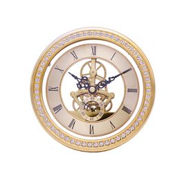 Other Watches Quartz Clock Head Insert with Roman Numeral Luxury Perspective Clock Accessories 97/86/148mm Diameter wall Watch Clock parts 230829