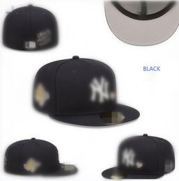 2024 High quality Fitted Caps Letter Size Hats Baseball Caps Designer Multiple styles available Adult Flat Peak For Men Women Full Closed Fitted L11