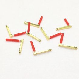 Polish New Arrival!19x3mm 100pcs Zinc alloy cuboid shape earrings Connectors for Handmade Earring DIY Parts Jewellery Findings&Components