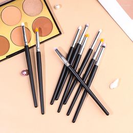 Makeup Brushes Small Eyeshadow Brush Eye Corner Detail Eyelash Lift Highlighting Sleeper Eyeliner Pressed Down To The End