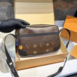 2023 woman mens designer bag crossbody phone bag camera shoulder bags luxury flap small cross body Print Letter Flower Leather 5A