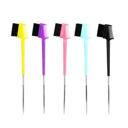 Beauty Tools Salon Accessories Hair Dye Brushes Baby Edge Control Brush Hair Comb Edge Brush Comb Eyebrow Gel Brush