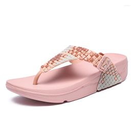 Slippers Zapatos De Mujer 2023 Fashion Women Casual Shoes Jelly Flip Flop Lady Beach Summer Peep Toe Indoor Cool Water Sandal