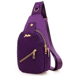 Evening Bags Women Chest Pack Casual Crossbody Messenger for Ladies Nylon Waterproof Small Cross Body Sling Shoulder 230829