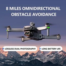 Drone With Blu-ray Dual Cameras, Digital Image Transmission, 360'Obstacle Avoidance, Remote Control, Gesture Photography, Wind Resistance, Remote Control