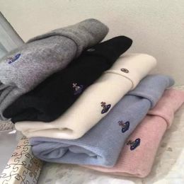 Women s Knits Tees Autumn and Winter Selling Embroidery Long Sleeve Cashmere Cardigan Sweater Loose Fashio 230829