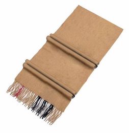 Scarves Designer Cashmere Classic Plaid Fringed Scarf for Mens Womens 100% Shawl Fashion Accessories