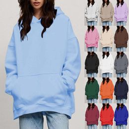 Women's Hoodies Womens Oversized Fleece Hooded Sweatshirts With Thin Workout Women Small Loose Jackets