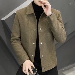 Men's Jackets 2023 Autumn Winter Warm Jacket For Men Korean Fashion Casual Business Social Windbreaker Coat Brand Clothing M-3XL