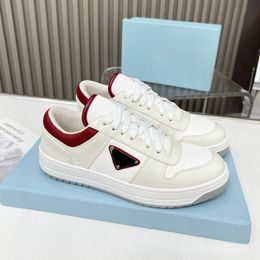 Designer Downtown Leather Shoes White Sport Sneaker Flatform Casual Tennis Fashion Sporty Trainer For Men Women High quality