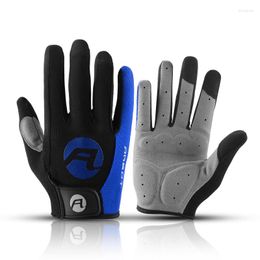 Cycling Gloves Updated Breathable Non-slip Sweat-absorbing Protective Glove Mountaineering Camping Sunscreen Windproof