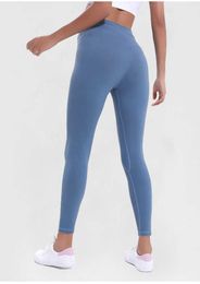 Lycra fabric Colour Women yoga pants High Waist Sports Gym Wear Leggings Elastic Fitness Lady Outdoor Trousers