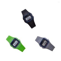 Wristwatches ABS Children Electronic Watch Luminous Multifunctional Digital Battery Powered Student Sports Clock Wristwatch