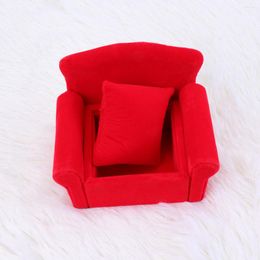 Schmuckbeutel 1 stück kreative sofaförmige uhrenbox zarte elegante display rack mini dekor für armband