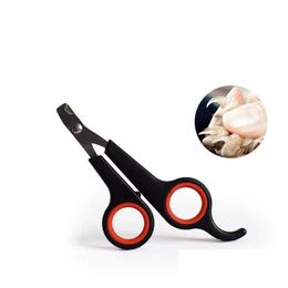 Dog Grooming Stainless Steel Pet Nail Clipper Dogs Cats Scissors Trimmer Supplies For Pets Health Drop Delivery Home Garden Dh1Wt