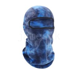 Winter outdoor Balaclava polar fleece Hat 1 Hole Full Face Cover Ski Neck Gaiter Warm Beanie for skiing riding Ski Mask DE955