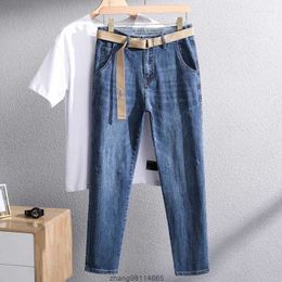 Jeans Men's Men Solid Retro Plus Size 40 42 44 46 48 Haruku Korean-style Leisure Oversize All-match Fashion Cotton Students