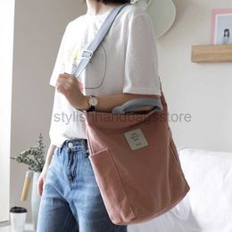 Totes Korean Canvas Shoulder Bag Zipper Luxury Women's Bag Designer Women's Messenger Bag Simple Handbag Letter Printing Handbagstylishhandbagsstore