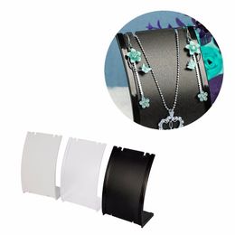 Acrylic Earring Holder Jewellery Displays Stand Necklace Earring Organiser for Jewellery Dangling Slant Back Display Props Show Retail Store Marketing