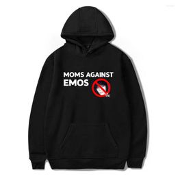 Men's Hoodies Jake Webber Moms Against Emos Sik Merch Print Unisex Fashion Funny Casual Streetwear