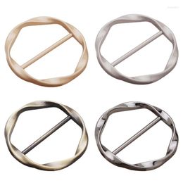 Belts Simple Metal Round Shape Scarves Buckle Delicate Belt DIY Waistband Accessories Western Ladies Elegant Style