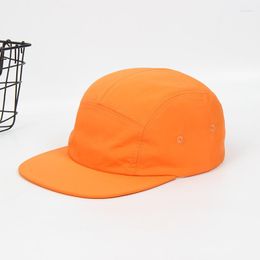 Ball Caps Summer 5 Panel Unisex Cap Quick-drying Waterproof Nylon Hat Bomber Camping Sports Leisure Men's Hats Baseball For Women