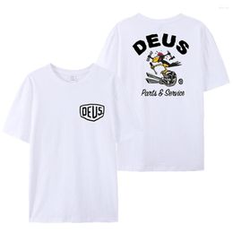 Homens camisetas Deus moda legal homens camisa de algodão ex machina verão manga curta oversize masculino tshirt streetwear vintage hipster tee