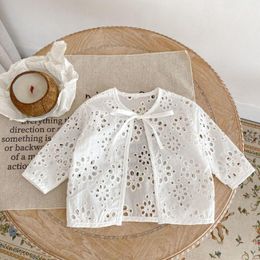 Jackets Baby Girls White Lace Cardigan