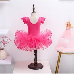 Stage Wear Girls Ballet Dress Dance Dancewear Skirt Gymnastics Ballerina Performances Clothes Party Decor Halloween Costume Cosplay Props