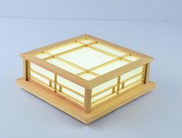 Ceiling Lights Japanese Style Modern And Simple Solid Wood Living Room Lamparas Modermas De Techo Led Lustres