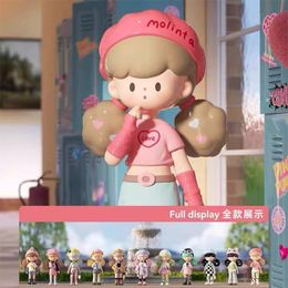 Blind box Molinta Popcorn Sister 5th Generation Gossip Club Blind Box Sweet Cool Girl Creative Hand Doll Cute Girl Birthday Gift 230828