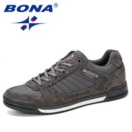 Dress Shoes BONA Men Skateboarding Unisex Sport Sneakers Male Trainers Breathable Basket Zapatillas Mujer Chaussures Homme 230829