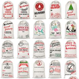 Christmas Decorations Personalized Xmas New Pattern Design 2023 Santa Sacks Drop Delivery Home Garden Festive Party Supplies Dhlrk