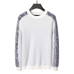 new Mens Sweaters Fashion Designers Sweaters Casual Round Long Sleeve pure cotton Sweater Men Women Letter Printing Sweater