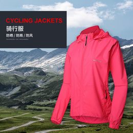 Racing Jackets Windproof Outdoor Hooded Environmentally Friendly Equipment Cycling Jacket Resistant Breathable Windbreaker