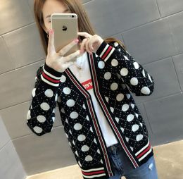 Women Sweater Knitted Cardigan Ladies Winter Warm Clothes Long Sleeve Top Oversize Fashion