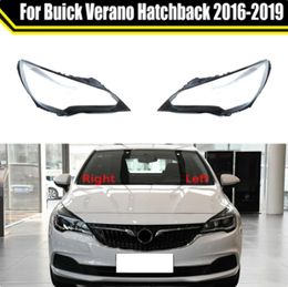 Auto Headlamp Shell Light Case For Buick Verano Hatchback 2016-2019 Car Headlight Lens Cover Lampshade Glass Lampcover Caps