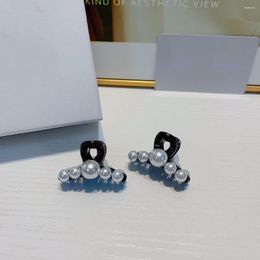 Hair Clips IN2023 Fashion Jewellery For Women Pearl Zircon Ornament Drops Three Small Hairpin
