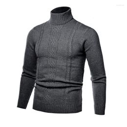 Men's Sweaters Winter Autumn Soft Design Pullover Sweater Knitted Jumpers Tops Vintage Turtleneck Clothing