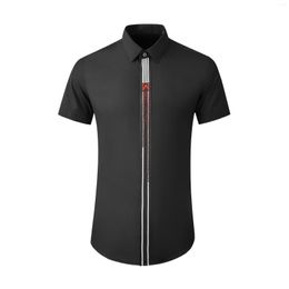 Men's Casual Shirts High Quality Luxury Jewellery Cotton Polo Shirt Custom Logo Solid Colour Plain Blank Lightweight Men Shirtgood