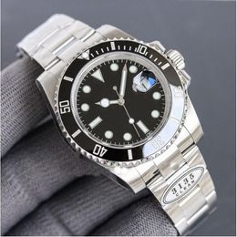 Men Watches 41mm Black Ceramic Case Waterproof Watch System Rotating Bezel 904l Scratch Resistant Calibre 3235 Self Winding Chromalight Hour Makers Flat-02