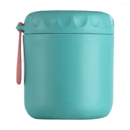 Storage Bottles Insulated Jar Soup Lunch Container Bento Box Vacuum Thermal Flask 430ML