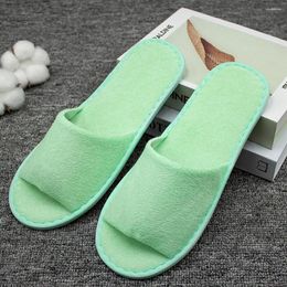 Slippers 1 Pair Portable Men Women El Disposable Shoes Unisex Business Travel Spa Home Guest Party Indoor Folding