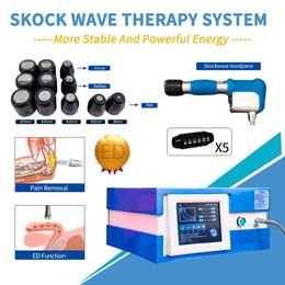 Slimming Machine Shockwave Therapy Beauty Machines For High Pressure Max To 6Bar Pressre Shock Wave Physiotherapy
