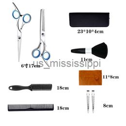 Scissors Shears For Hair Clipper Stainless Steel Hair Scissors Haircut Trimmer Professional Cutting Shears Hairdresser Set x0829