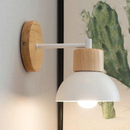 Wall Lamp Modern Bird Sconce Lights Wood Base Vanity Light Living Room Decoration Simple For Home Beside Lamps